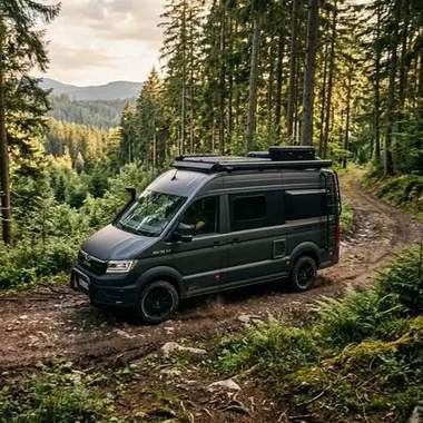 Camperización furgoneta MAN TGE 4x4 y Volkswagen Crafter