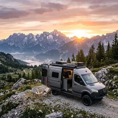 Camperización furgoneta Mercedes Sprinter 4x4 en Alicante
